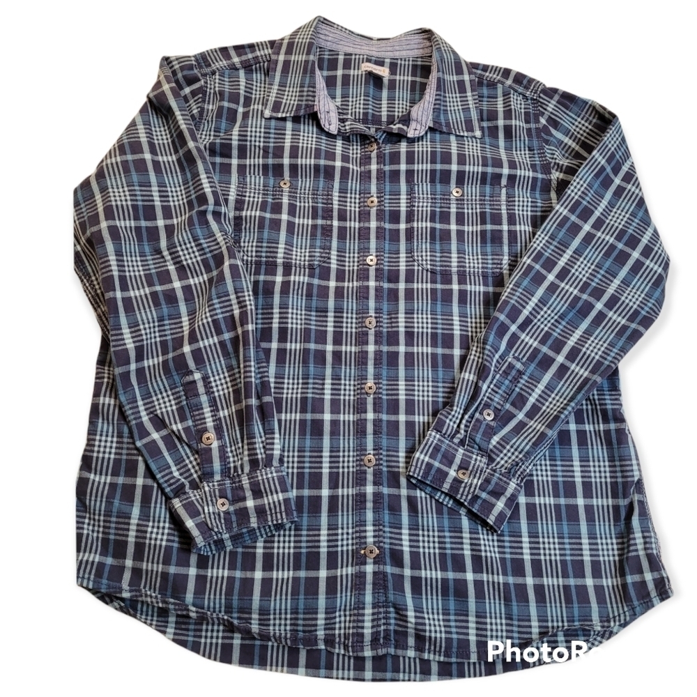 Carhartt Women's Button Down Plaid Large